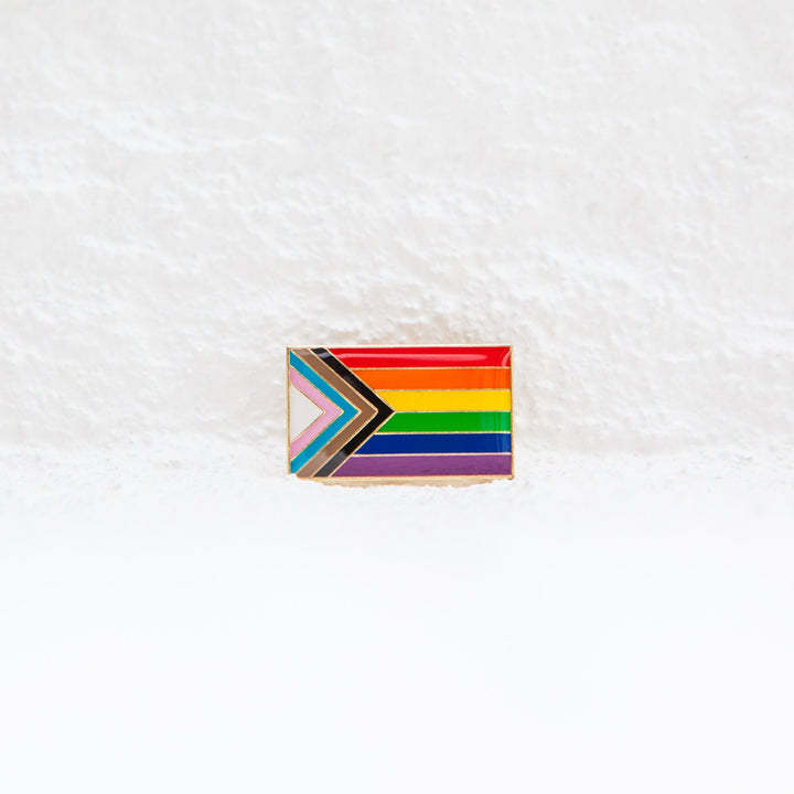 Progress Pride Flag Pin