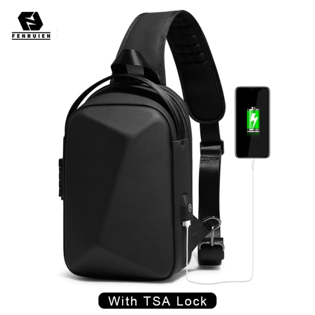 Anti-theft Men's Shoulder Bag